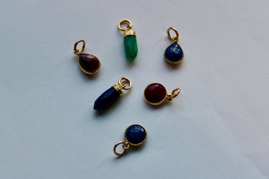 Gemstone Charms