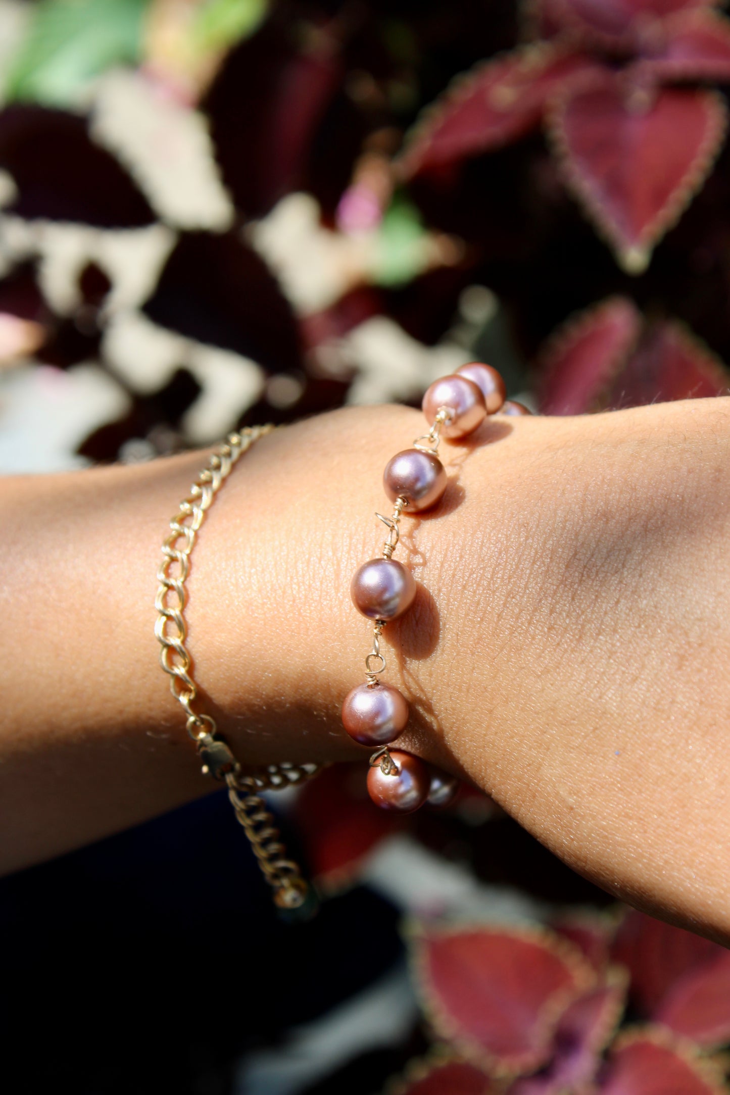 All Around Blush Pink Pearl Bracelet